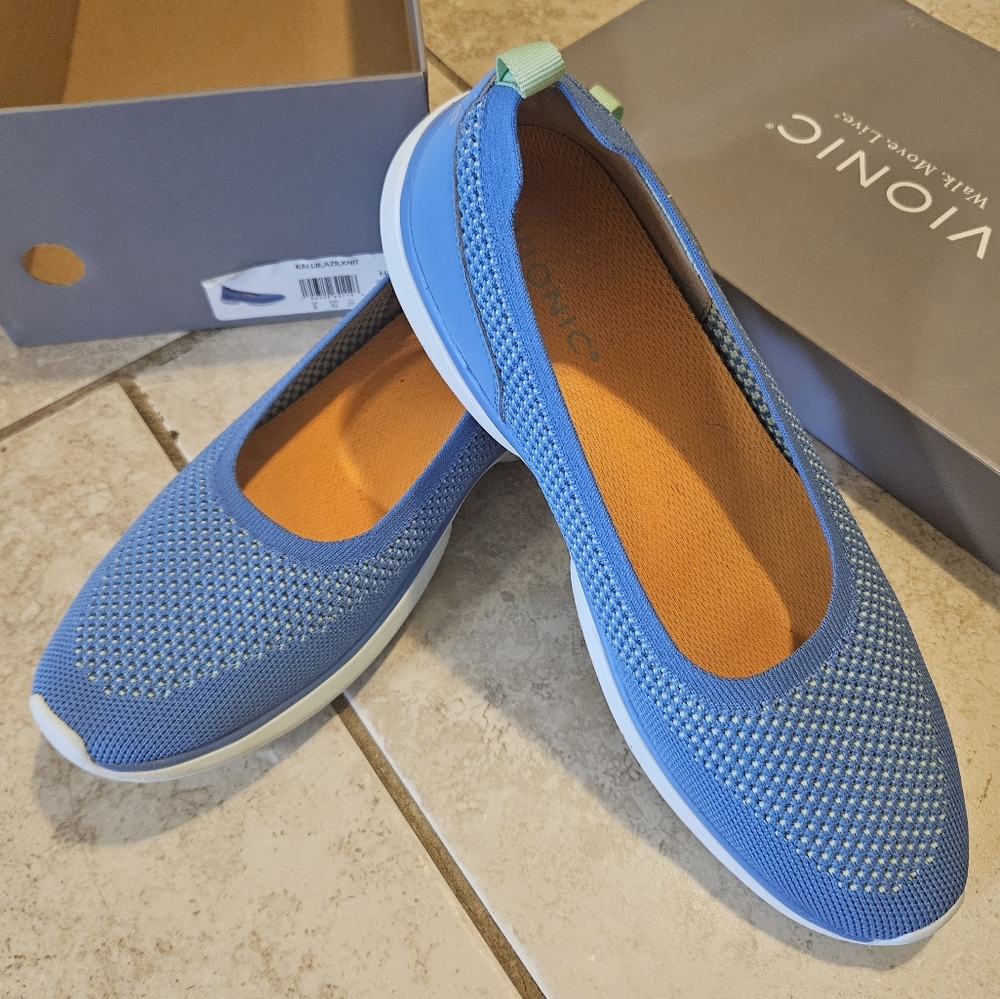 Vionic Blue Slip-On Shoes